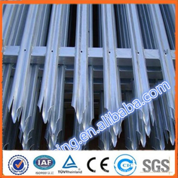 Cheap zinc steel fence/PVC coated and galvanized steel fence---Largest wire mesh factory